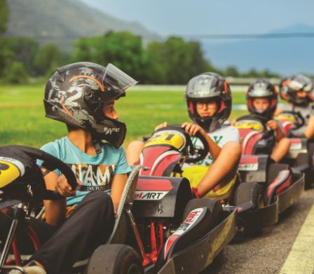 Un ritrovo per teen-ager amanti della velocità: go-kart di Locarno-Magadino 