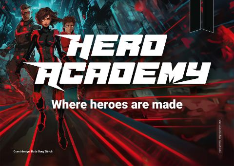 Die neue Quest Nr. 25 «Hero Academy» bei Boda Borg Zürich