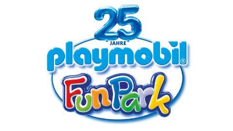PLAYMOBIL-FUN-PARK Logo 25 Jahre PLAYMOBIL-FUN-PARK Logo 25 Jahre