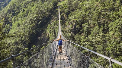 Ponte Tibetano Carasc