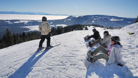 Domaine skiable de la Vallée de Joux près de L’Abbaye