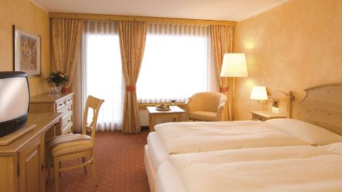 Vue d’une chambre d’hôtel Vue d’une chambre d’hôtel
