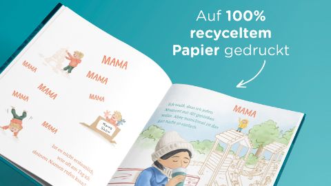 Auf 100% recyceltem Papier gedruckt