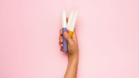 Bougies de toutes les couleurs