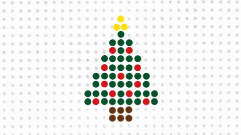 Bügelperlen Basteln Weihnachten - The Ikea Table Tops