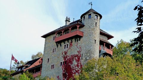 Château pour chevaliers et princesses à l’auberge de jeunesse de Mariastein (SO)