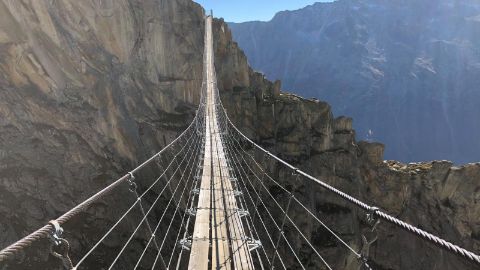 Vista spettacolare del ponte Salbit