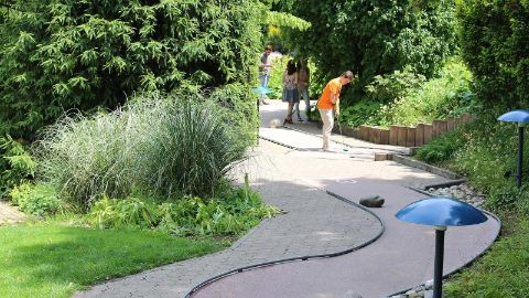 Minigolf del Parco Prato Verde di Münchenstein (BL)