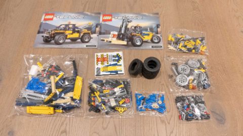 Lego Technic Le chariot élévateur Lego Technic Le chariot élévateur