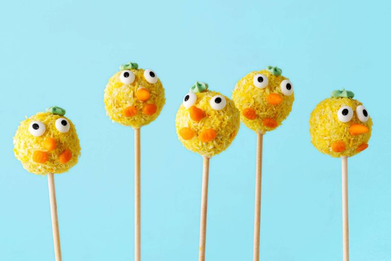 Cake pop pulcino