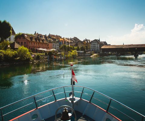 Da Bienne a Soletta: Giro pittoresco in battello sull'Aare