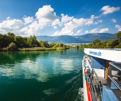 Da Bienne a Soletta: Giro pittoresco in battello sull'Aare