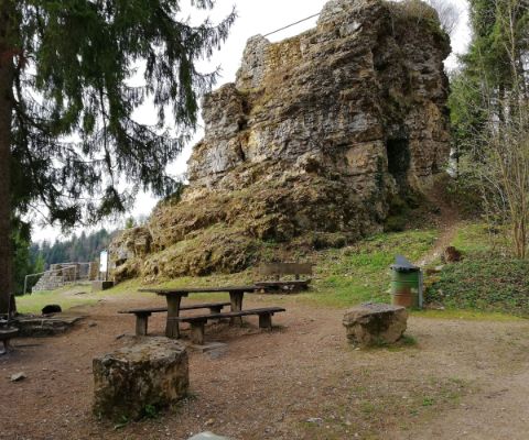 Ausflug zur Burgruine Alt-Tierstein bei Gipf-Oberfrick