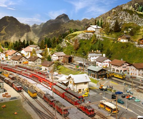 Chemin de fer du Kaeserberg: Riesige Eisenbahnanlage