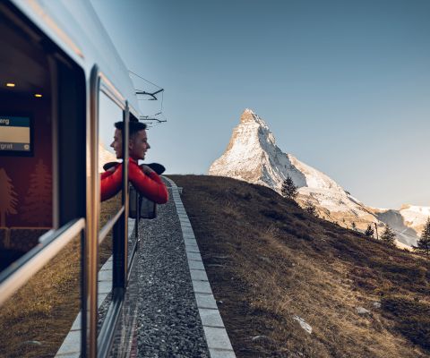 Einmaliges Panorama: Gornergratbahn Zermatt