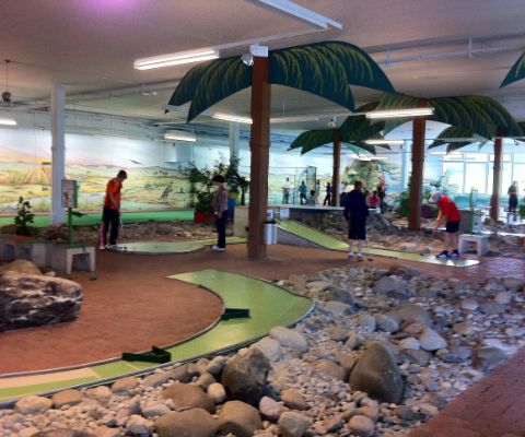 Der Indoor-Minigolfpark Grindel in Bassersdorf
