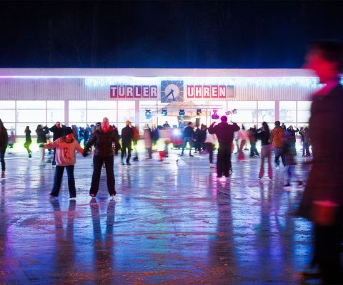 Die Eisdisco der Dolder Eisbahn