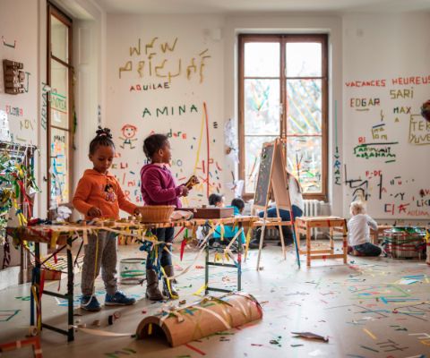 Atelier de bricolage à la Maison de la Créativité à Genève