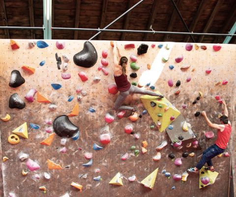 Die Boulderhalle Minimum in Zürich