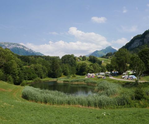 Campeggio naturale di Seelisberg nel Canton Uri 