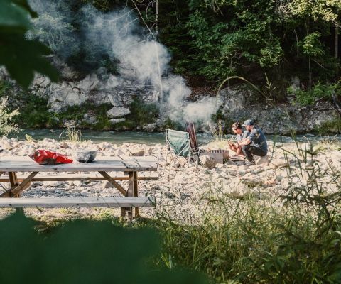 Nomady River Camp bei Einsiedeln