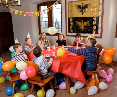 Festa di compleanno per bambini al castello di Aigle