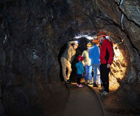 Visita alla miniera d'oro di Sessa nel Malcantone