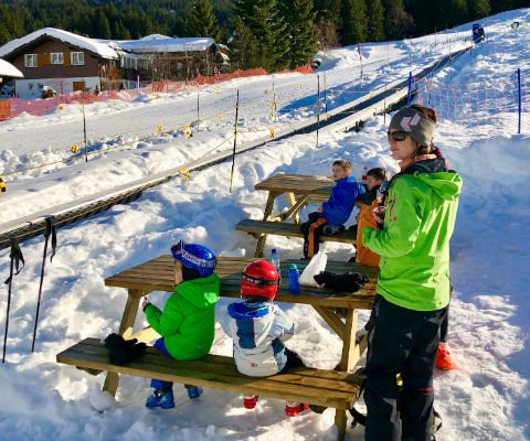 Domaine skiable pour les familles à Brunni-Alpthal