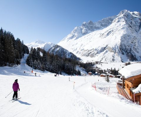 La Fouly, le domaine skiable pour les familles en Valais