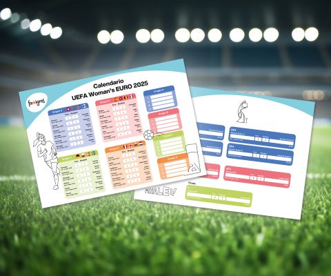 Calendario degli Europei femminili di calcio 2025