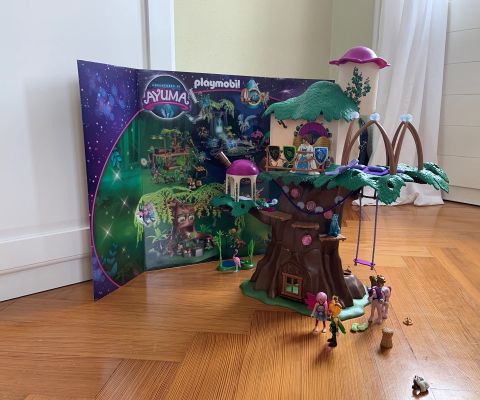 Playmobil Gemeinschaftsbaum fertig aufgebaut