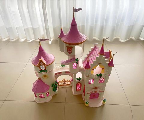 PLAYMOBIL Princess Schloss aufgebaut