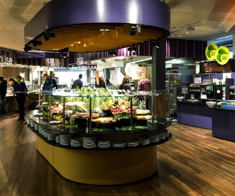 Familien-Selbstbedienungsrestaurant Migros City in Stadt Zürich | Famigros