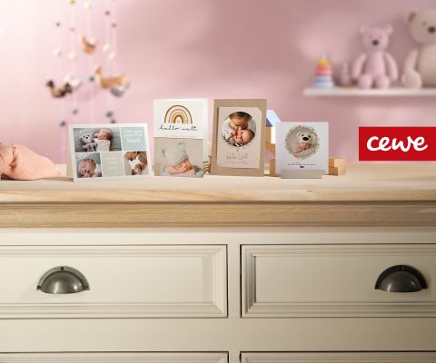 Geburtskarten selber gestalten