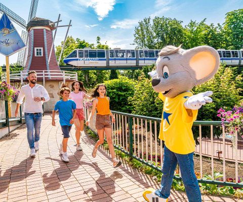 Familie im Europa-Park