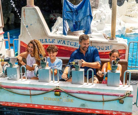 Familie im Europa-Park