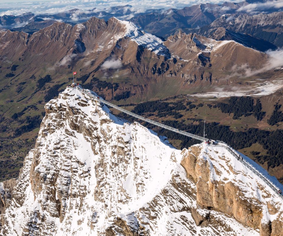Glacier 3000 Allerhöchster alpiner Nervenkitzel Famigros