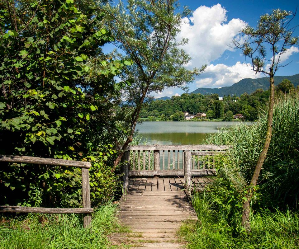 Rundweg ums Naturparadies des MuzzanoSees Famigros