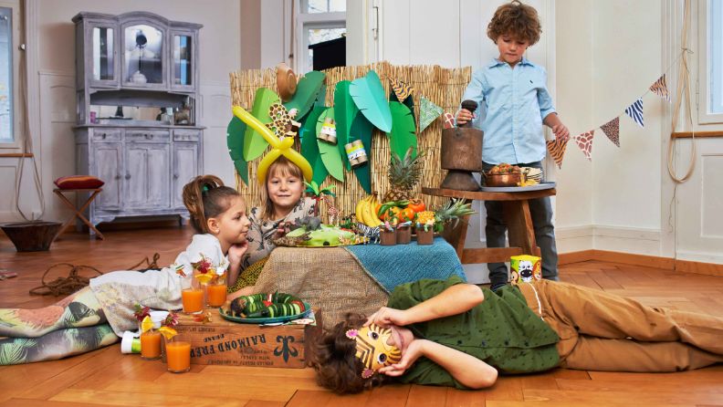 Fete D Anniversaire Sur Le Theme Du Safari Famigros