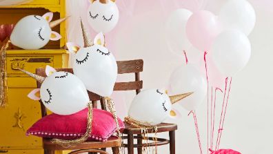 Eine Einhorn Party Zum Kindergeburtstag Spiele Deko Und Kuchen