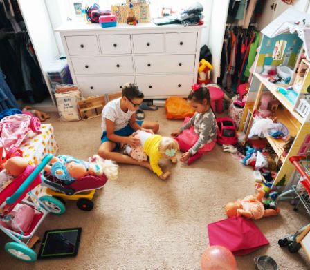 Unordnung und Chaos im Kinderzimmer 