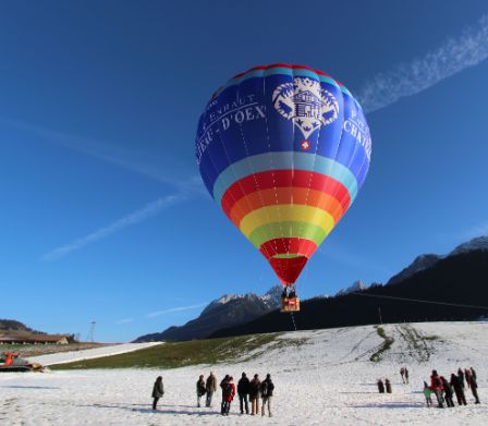 Château-d’Œx ist ein Mekka für Heissluftballonfahrten