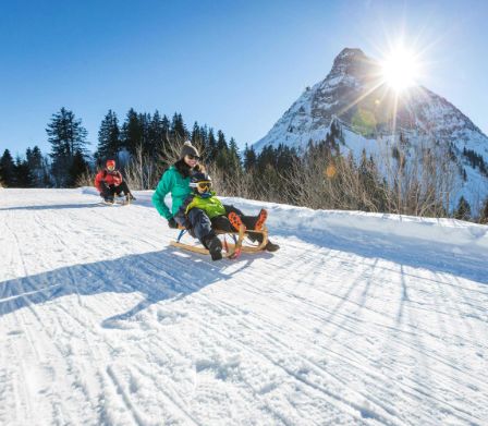 Wintervergnügen im Skigebiet Moléson Gruyères