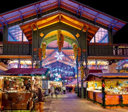 Weihnachtsmarkt in Montreux