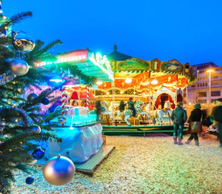 Marché de Noël à Neuchâtel