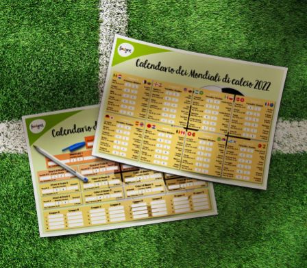 Calendario degli Europei di calcio 2022 da scaricare