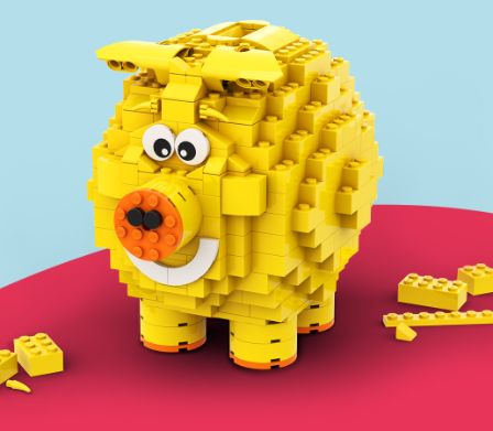 LEGO® Miggy Sparschwein