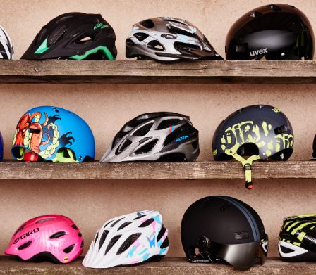 Fahrrad-Helm-Auswahl
