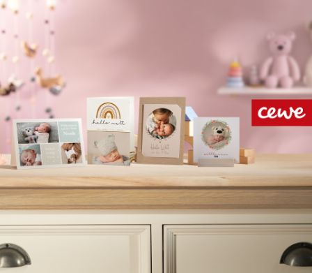 30% Rabatt beim Migros Photo Service auf Geburtskarten