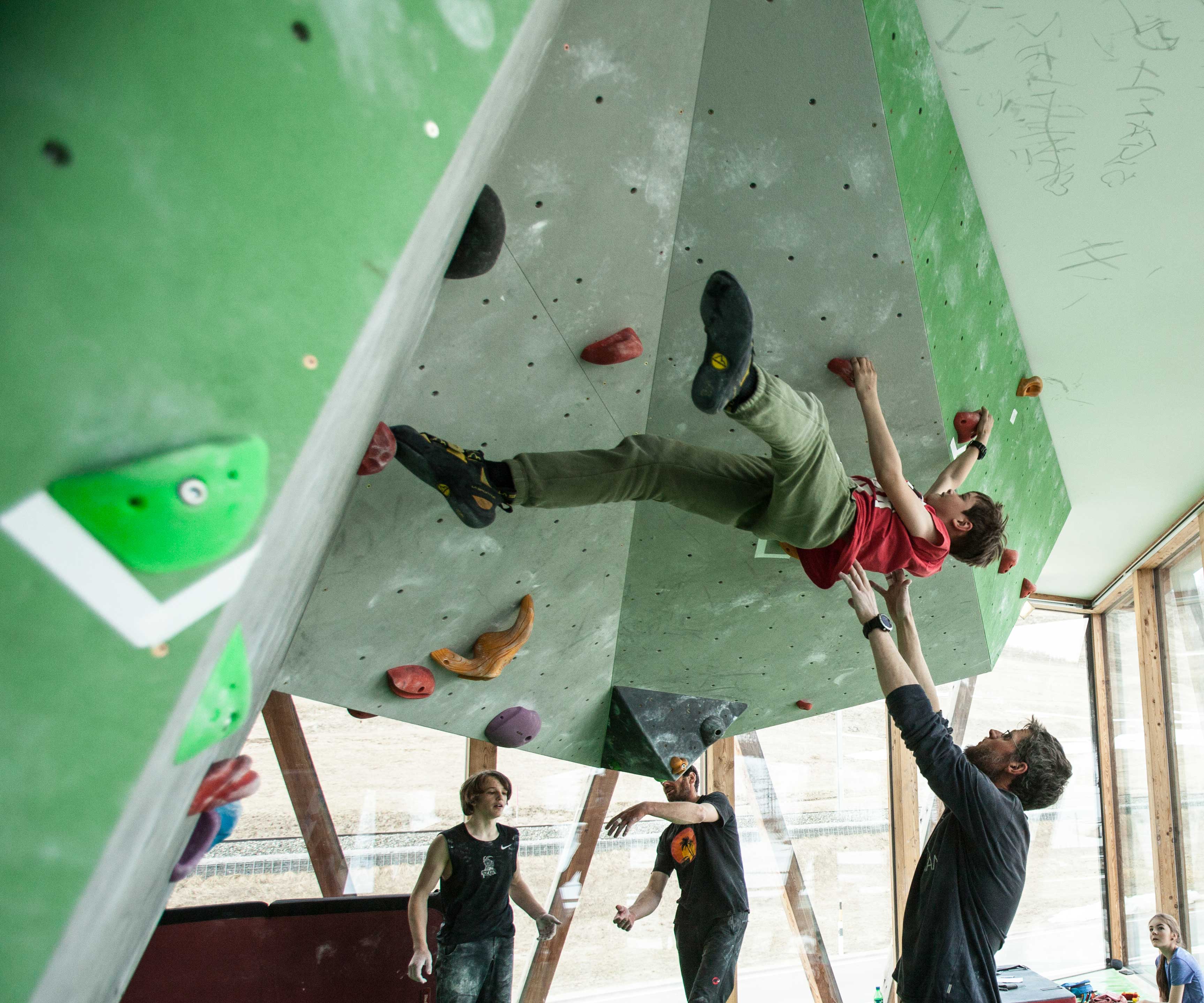 Arrampicata a scuola: La parete d'arrampicata ideale »